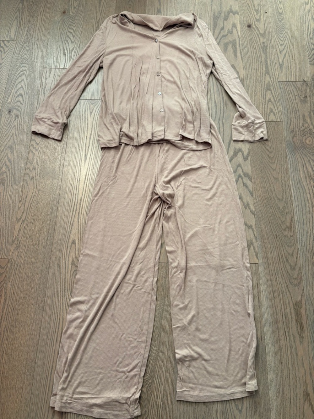 Women's Soft Lounge Ribbed Pajama Set
